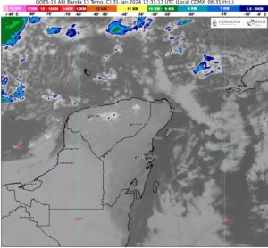 Se prevé cielo medio nublado a nublado la mayor parte del día