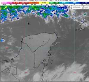 Servicio meteorológico pronostica día sin lluvia en Quintana Roo