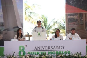 Reafirma Blanca Merari su compromiso de defender el porvenir de las familias de Puerto Morelos