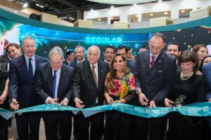 Inauguran pabellón del Tren Maya en la FITUR 2024