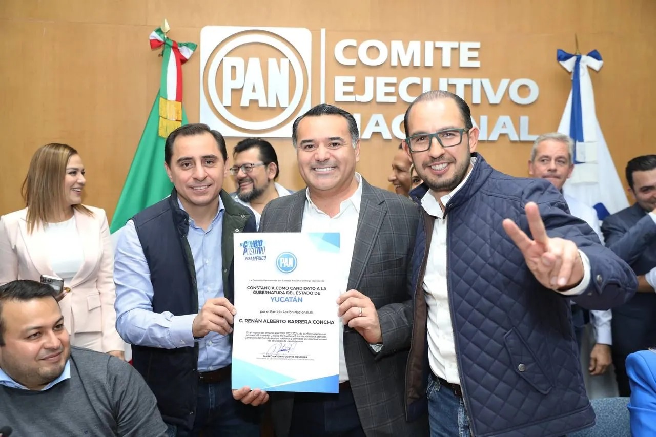 Aprueban candidatura de Renán Barrera a gobernador