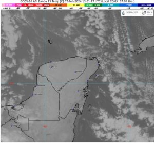 Prevén cielo parcialmente nublado a medio nublado, sin lluvia