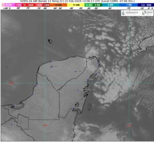 Pronostican día cálido y sin lluvia, en la Península de Yucatán