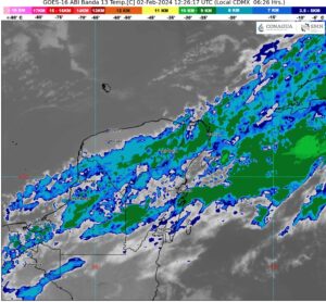 Quinta tormenta invernal se desplazará sobre el Norte de México