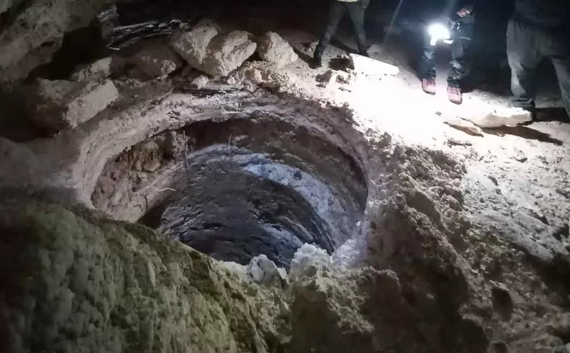 Captan destrucción de cueva Dos Balas por Tren Maya