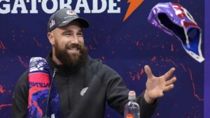 Travis Kelce felicita al América por la 14 previos al SB 2024