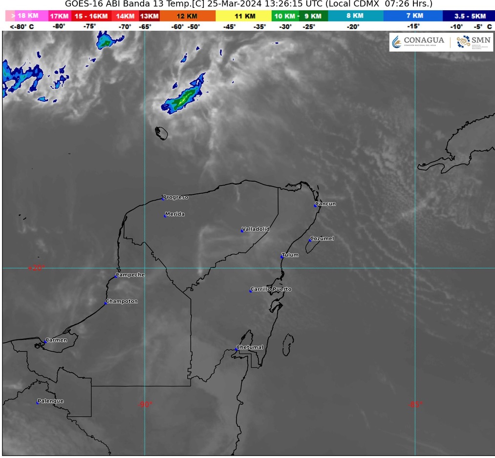 PREVÉN UN DÍA SIN LLUVIA Y CIELO PARCIALMENTE NUBLADO