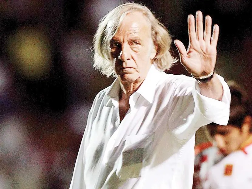 El Flaco Menotti, en el hospital