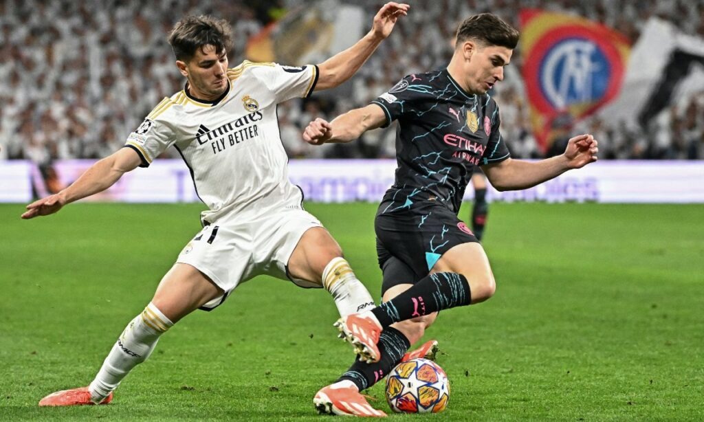 ¡Duelo de gigantes! Real Madrid y Manchester City empatan 3-3, así fueron los goles.