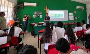 Promueven la conservación de las tortugas marinas entre estudiantes