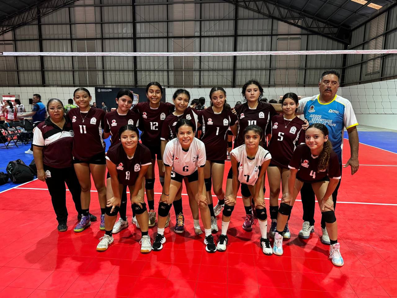 Finaliza participación de Quintana Roo en la disciplina de voleibol de sala de los Nacionales CONADE 2024