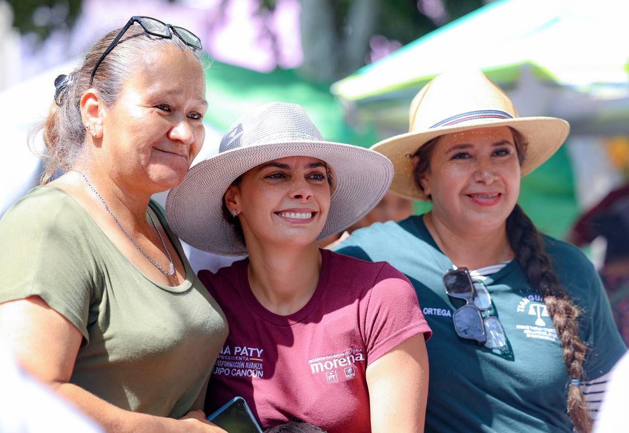 ANA PATY PERALTA CERCA DE LA CIUDADANÍA PARA CONSTRUIR UN CANCÚN DE PAZ