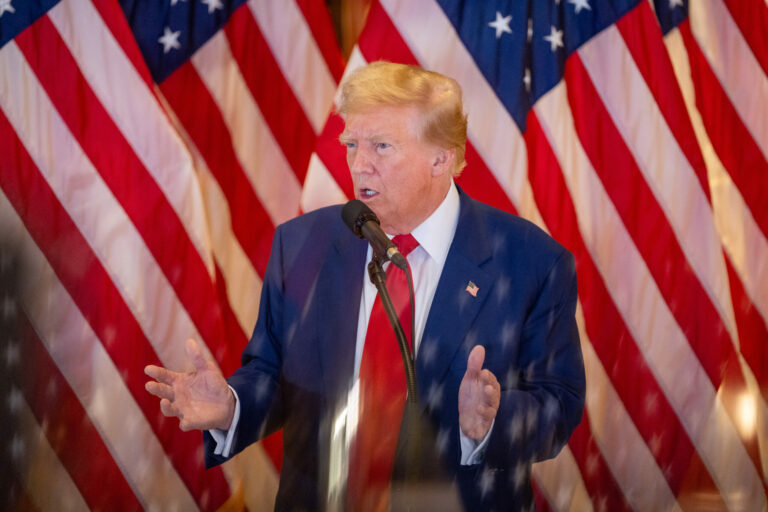 President Trump Holds A Press Conference At Trump Tower Day After Guilty Verdict