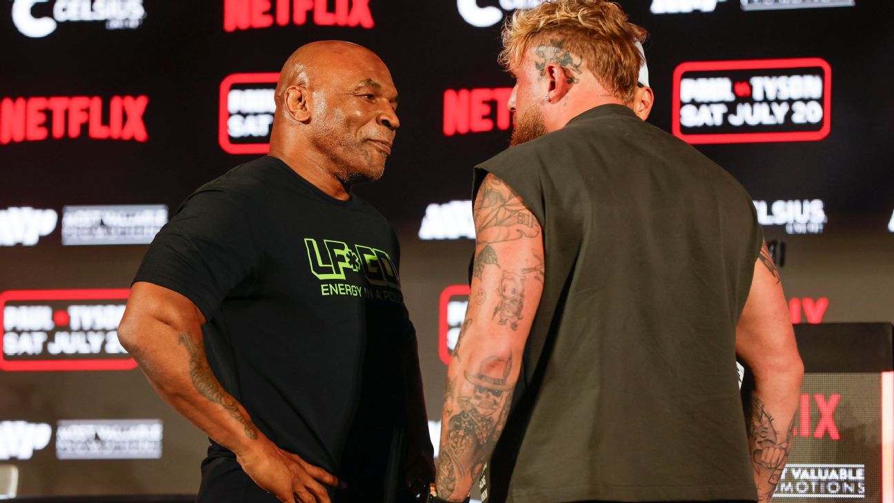 Mike Tyson, obligado a posponer pelea vs Jake Paul