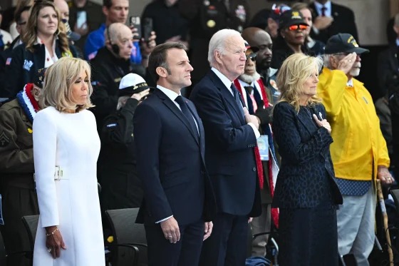 Biden y Macron conmemoran el “Día D”