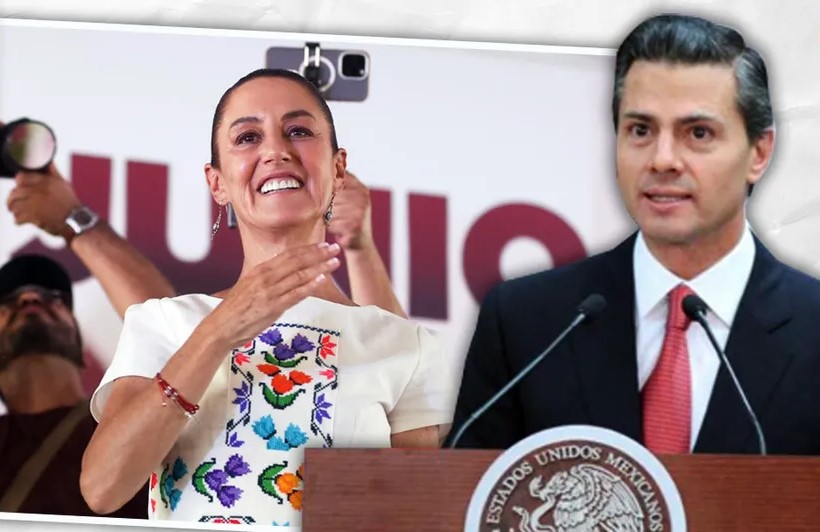 Peña Nieto felicita a Claudia Sheinbaum por triunfo en elección presidencial 2024