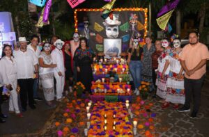 Celebra Puerto Morelos el Hanal Pixán con un festival