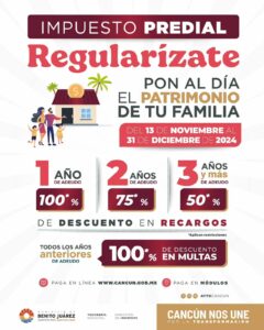 Implementa Gobierno de BJ campaña “Regularízate” para Impuesto Predial