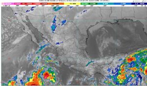 Lluvias puntuales intensas en el Sureste Mexicano y la Península de Yucatán