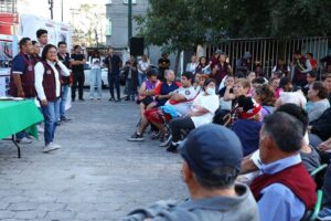 Aleida Alavez supervisa los trabajos de recuperación de La Casa del Pueblo en Iztapalapa