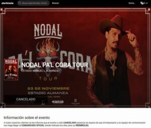 Christian Nodal cancela concierto en Chihuahua; aseguran que no vendió boletos