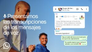 WhatsApp habilita la transcripción de mensajes de voz