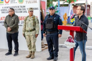 Diego Castañón pone en marcha operativo de seguridad “Guadalupe-Reyes 2024” en Tulum