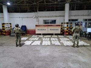 Aseguran casi 300 kilos de metanfetamina en puerto de Veracruz