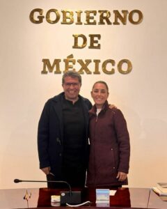 Ricardo Monreal se reúne con Claudia Sheinbaum para revisar la agenda legislativa de 2024