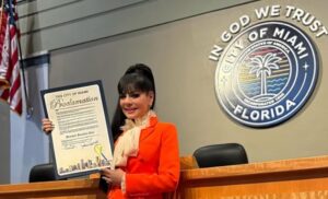 Maribel Guardia presume que ya tiene su día oficial en Miami