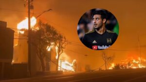 El incendio de Los Ángeles quemó la casa de Carlos Vela: “ardió”, revela la pareja del jugador