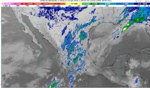 El frente frío número 23 se desplazará sobre México