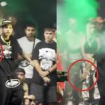 Ecko, rapero argentino, sacó un arma en el medio de una batalla de rap