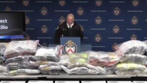 Aseguran en Canadá 835 kilos de cocaína ligada al CJNG