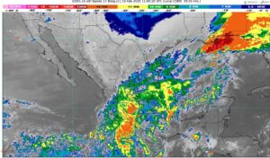 El frente frío 28 se desplazará sobre el litoral del golfo de México