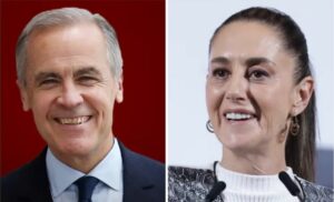 Claudia Sheinbaum sostuvo llamada con Mark Carney, primer ministro de Canadá