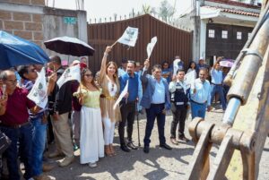 Ayuntamiento de Cuautla arranca pavimentación con concreto hidráulico en la colonia Lázaro Cárdenas de Cuautla
